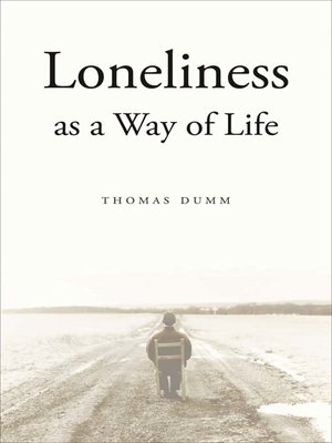 cover image of Loneliness as a Way of Life